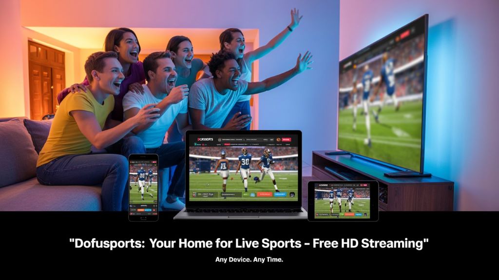 Dofu live sports streaming banner - Watch free NFL, NBA, and more